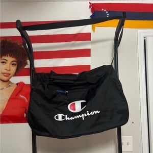 Champion Black Sports Bag
